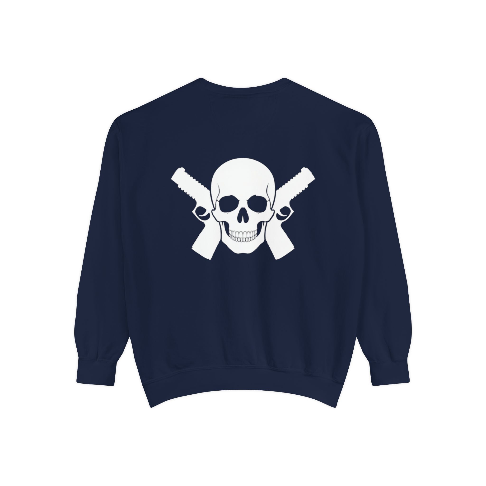 Alwayz Packin Front/ Skull Guns Back Sweatshirt